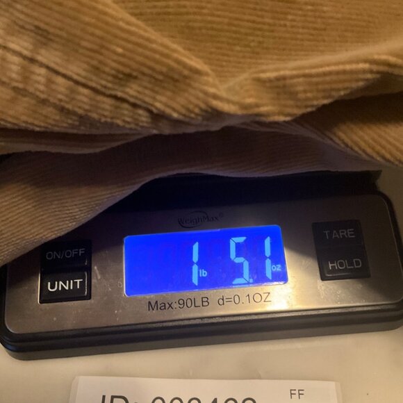 Vintage 90's Bill Blass Womens Medium Shacket Jacket Tan Beige Corduroy Y2K*Read - Picture 13 of 13